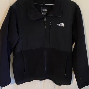 North Face Women’s Fleece Denali Jacket Black XXL